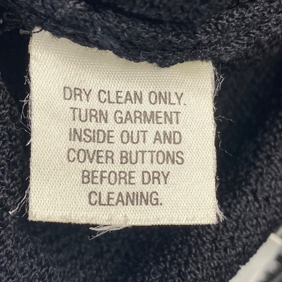 ST. JOHN Evening Black Sequin Embellishment Knee Length Pencil Skirt Size 10 - Picture 5 of 6